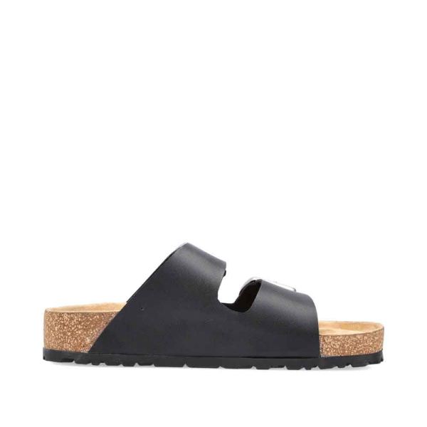Rieker Women's sandals | Style 69384 Casual Mule - Black | Free Delivery