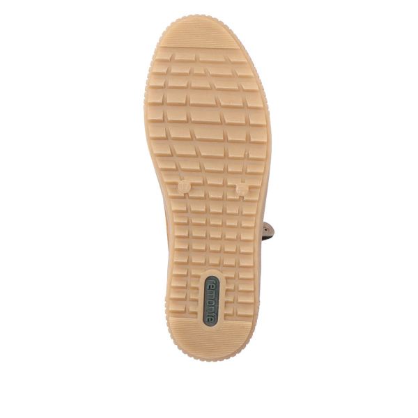 Remonte Synthetic Material Women's mid height boots| R7997 Mid-height Boots - Brown Combination | Free Delivery