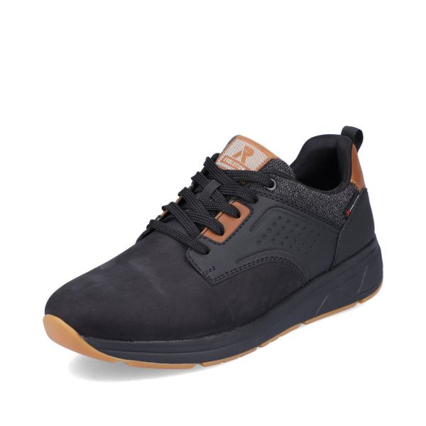 Rieker EVOLUTION Synthetic leather Men's shoes| 07005 - Black | Free Delivery