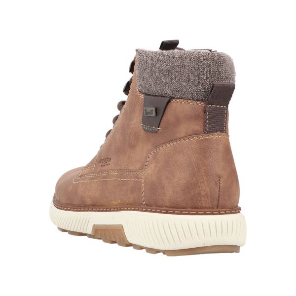 Rieker Synthetic Material Men's Boots| B3342 Ankle Boots - Brown | Free Delivery