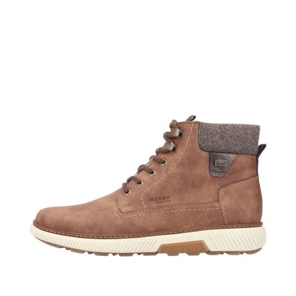 Rieker Synthetic Material Men's Boots| B3342 Ankle Boots - Brown | Free Delivery