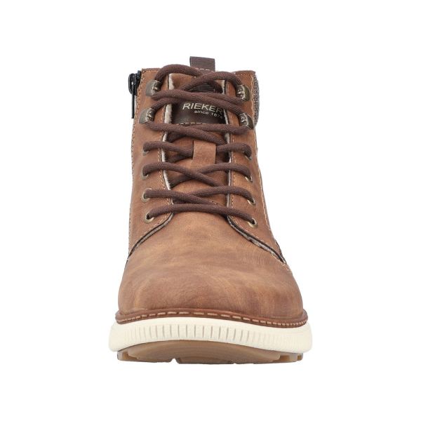 Rieker Synthetic Material Men's Boots| B3342 Ankle Boots - Brown | Free Delivery