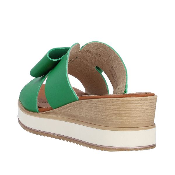 Remonte Women's sandals | Style D6456 Dress Mule - Green | Free Delivery