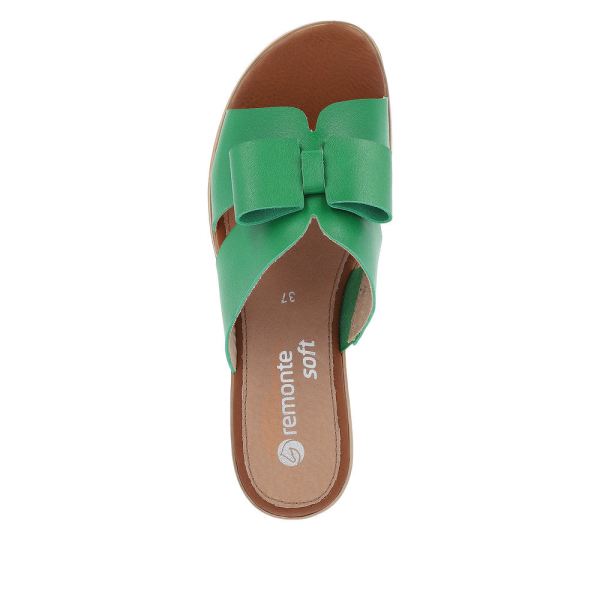 Remonte Women's sandals | Style D6456 Dress Mule - Green | Free Delivery