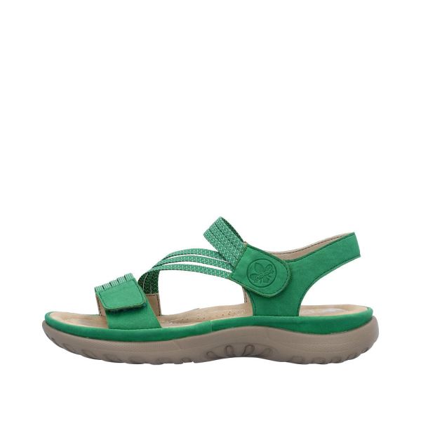 Rieker Women's sandals | Style 64870 Athletic Sandal - Green | Free Delivery