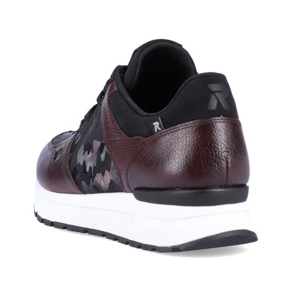 Rieker EVOLUTION Leather Women's shoes| 40804 - Red Combination | Free Delivery