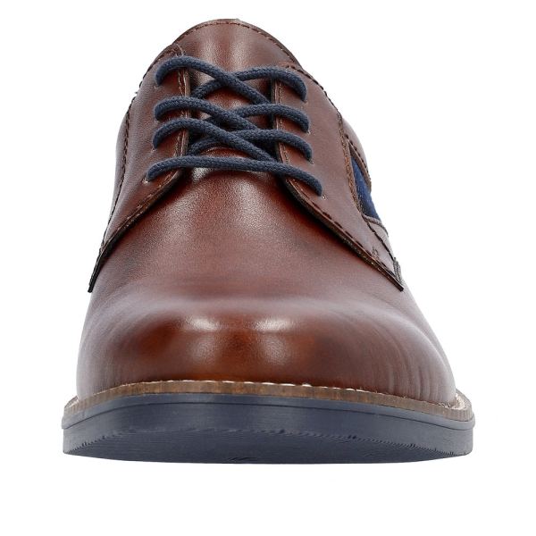 Rieker Men's shoes | Style 13522 Dress Lace-up - Brown | Free Delivery