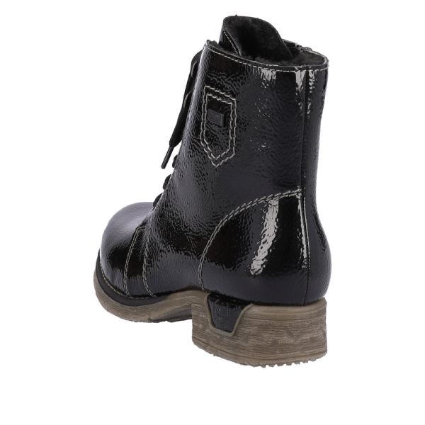 Rieker Synthetic Material Women's short boots| 79601 Ankle Boots - Black | Free Delivery
