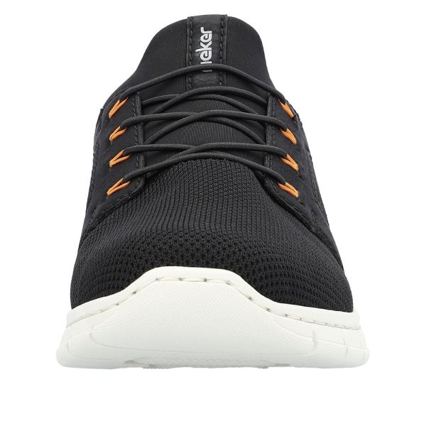 Rieker Men's shoes | Style B7796 Athletic Slip-on - Black | Free Delivery