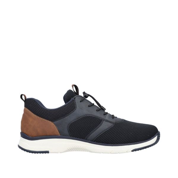 Rieker Men's shoes | Style 19534 Athletic Slip-on - Blue | Free Delivery