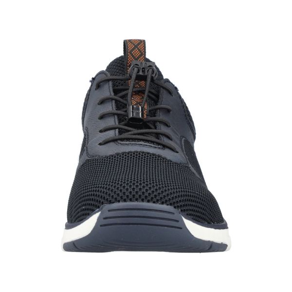 Rieker Men's shoes | Style 19534 Athletic Slip-on - Blue | Free Delivery