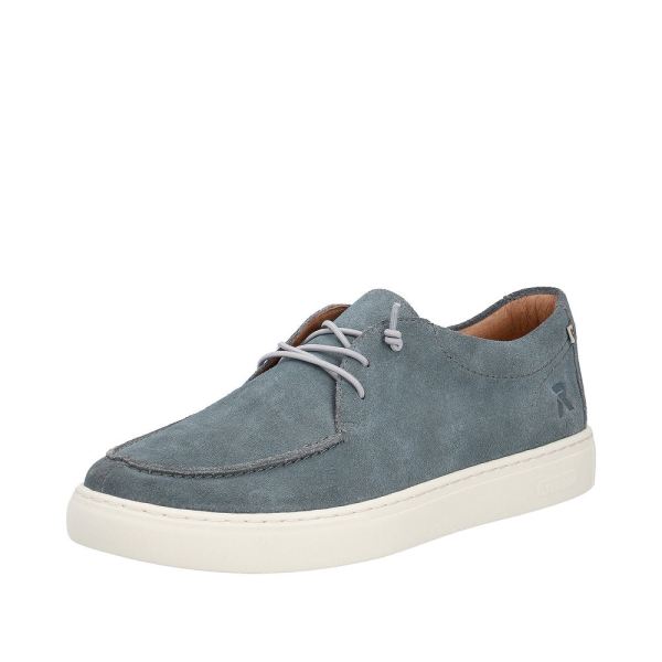 Rieker EVOLUTION Men's shoes | Style U0702 Casual Lace-up - Blue | Free Delivery