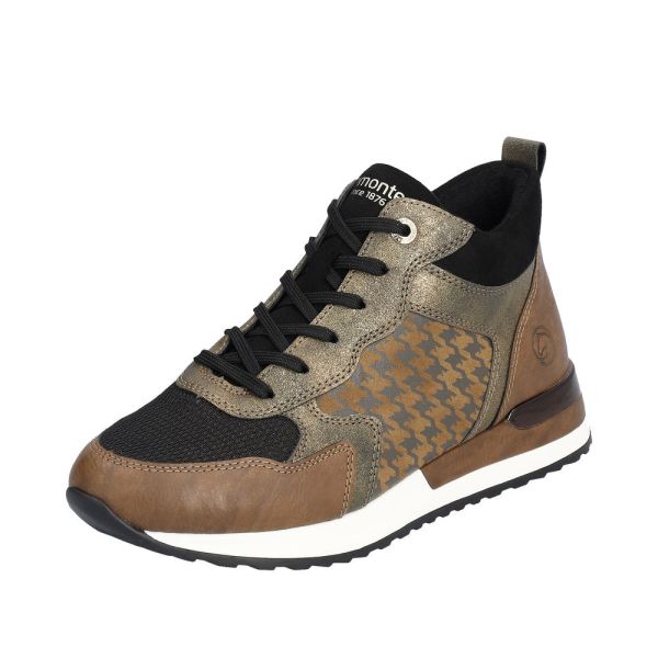 Remonte Synthetic Material Women's shoes | R2577 - Brown Combination | Free Delivery
