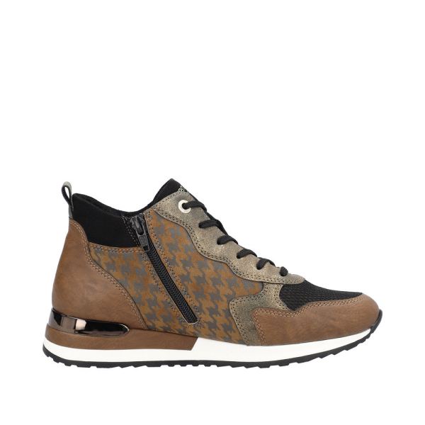 Remonte Synthetic Material Women's shoes | R2577 - Brown Combination | Free Delivery