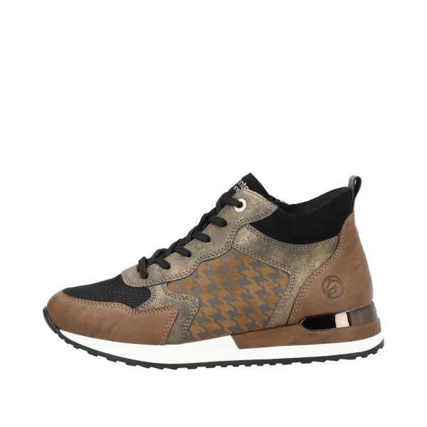 Remonte Synthetic Material Women's shoes | R2577 - Brown Combination | Free Delivery