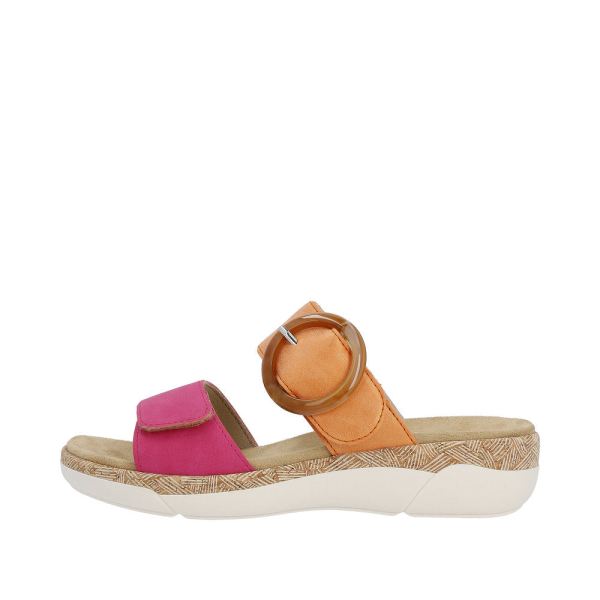 Remonte Women's sandals | Style R6858 Casual Mule - Orange | Free Delivery