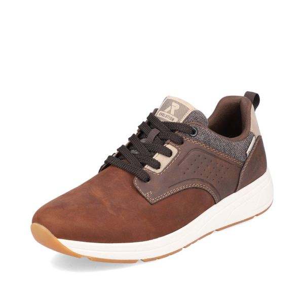 Rieker EVOLUTION Synthetic leather Men's shoes| 07005 - Brown | Free Delivery