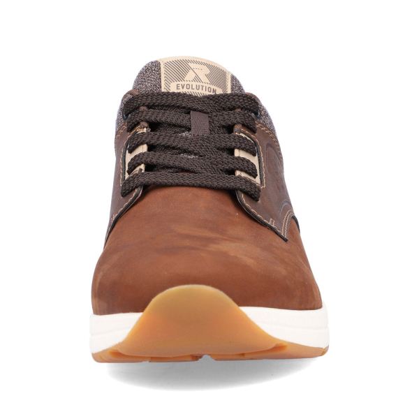 Rieker EVOLUTION Synthetic leather Men's shoes| 07005 - Brown | Free Delivery