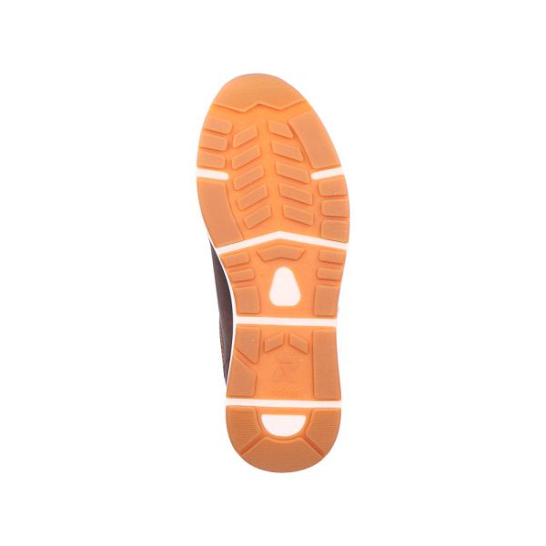 Rieker EVOLUTION Synthetic leather Men's shoes| 07005 - Brown | Free Delivery