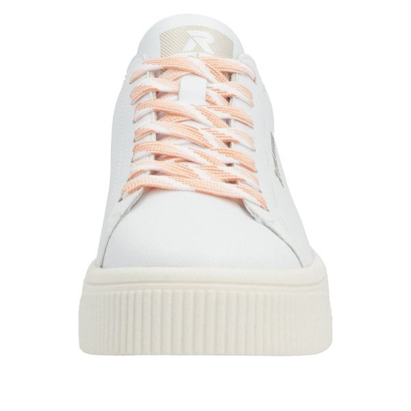 Rieker EVOLUTION Women's shoes | Style W0704 Athletic Lace-up - Orange | Free Delivery