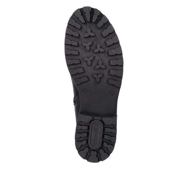 Remonte Leather Women's Mid Height Boots| D0W76 Mid-height Boots - Black | Free Delivery