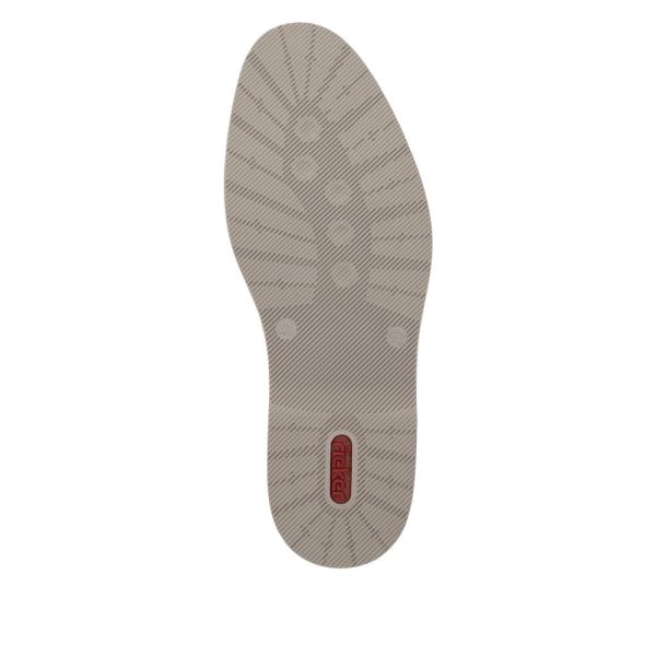 Rieker Men's shoes | Style 12505 Dress Lace-up with zip - Brown | Free Delivery
