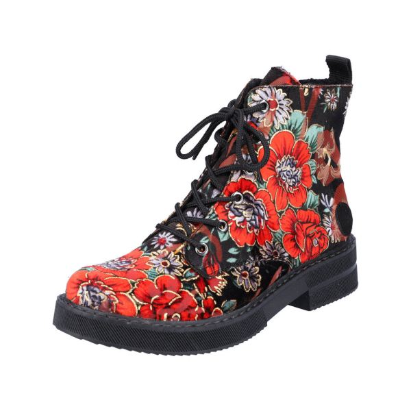 Rieker Synthetic leather Women's Short Boots| 72010-14 Ankle Boots - Multi | Free Delivery