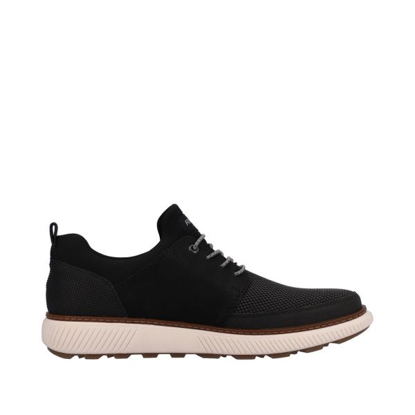 Rieker Men's shoes | Style B3354 Athletic Slip-on - Black | Free Delivery