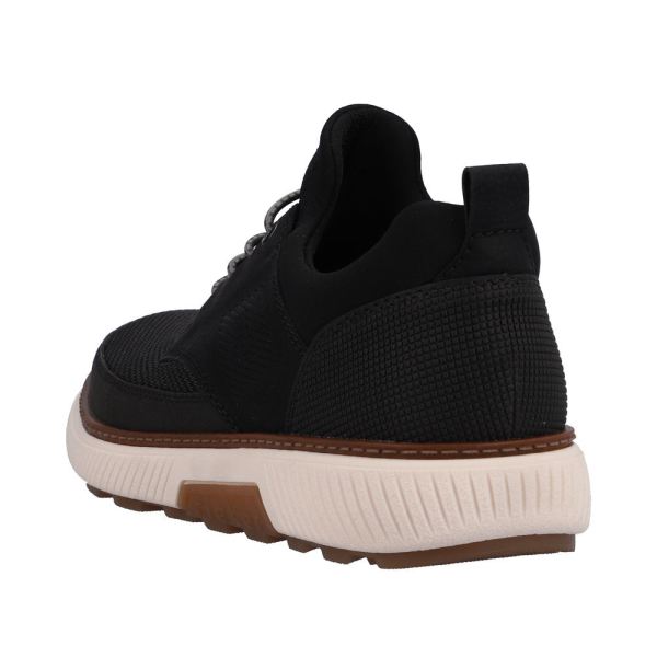 Rieker Men's shoes | Style B3354 Athletic Slip-on - Black | Free Delivery