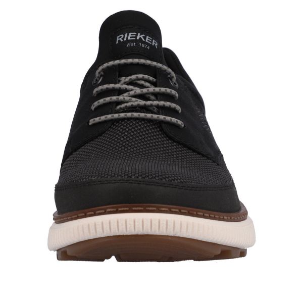 Rieker Men's shoes | Style B3354 Athletic Slip-on - Black | Free Delivery