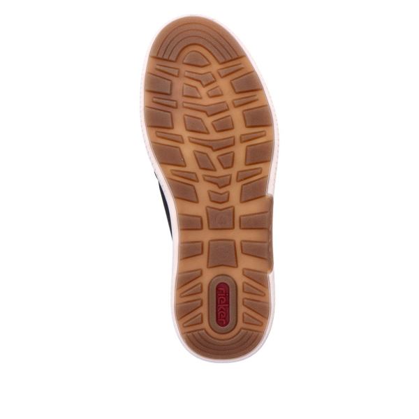 Rieker Men's shoes | Style B3354 Athletic Slip-on - Black | Free Delivery