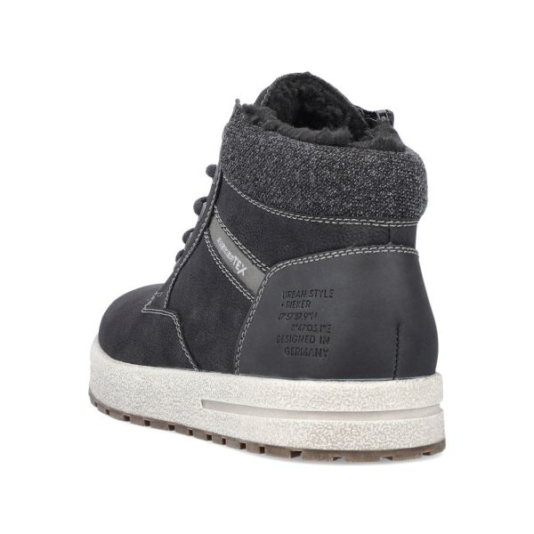 Rieker Synthetic Material Men's Boots | 30741 Ankle Boots - Black | Free Delivery