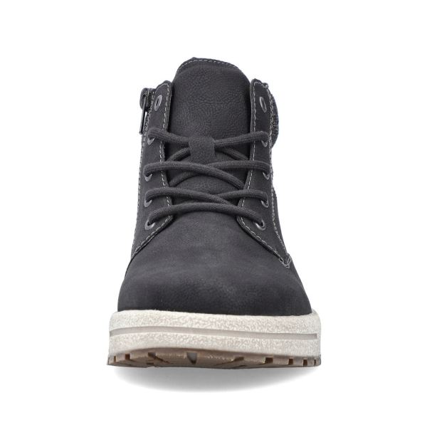Rieker Synthetic Material Men's Boots | 30741 Ankle Boots - Black | Free Delivery