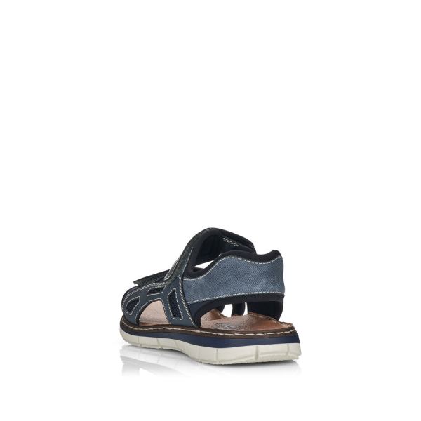 Rieker Men's sandals | Style 25171 Casual Sandal - Blue | Free Delivery