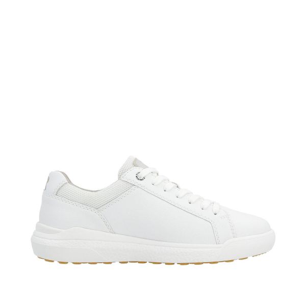 Rieker EVOLUTION Women's shoes | Style W1100 Athletic Lace-up - White | Free Delivery