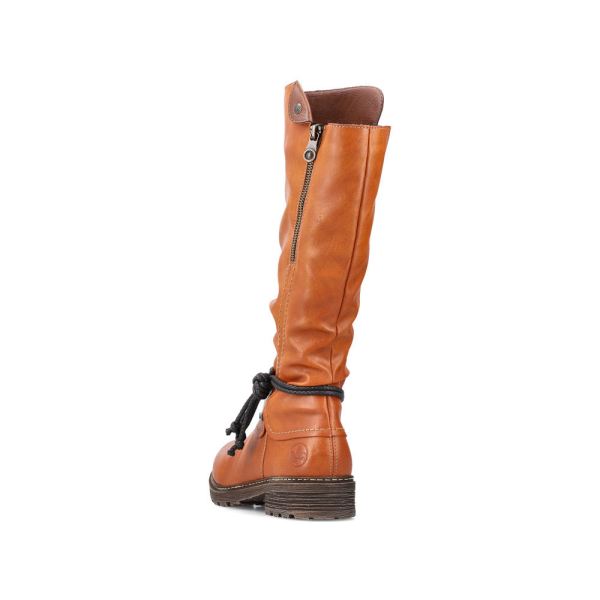 Rieker Synthetic leather Women's Tall Boots| Z4758 Tall Boots - Brown | Free Delivery