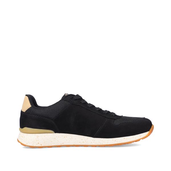 Rieker EVOLUTION Men's shoes | Style 07601 Athletic Lace-up - Black | Free Delivery