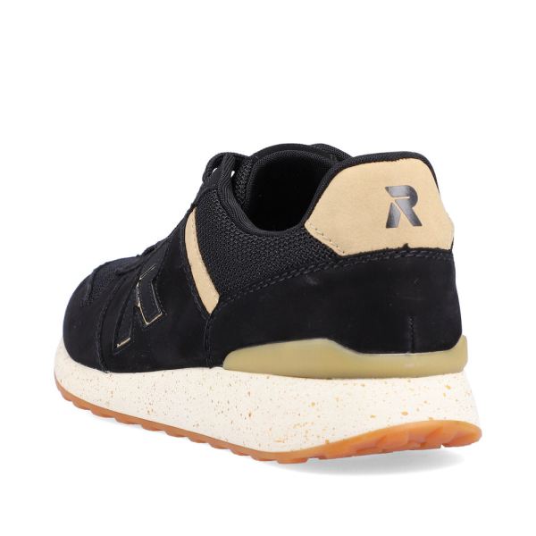 Rieker EVOLUTION Men's shoes | Style 07601 Athletic Lace-up - Black | Free Delivery