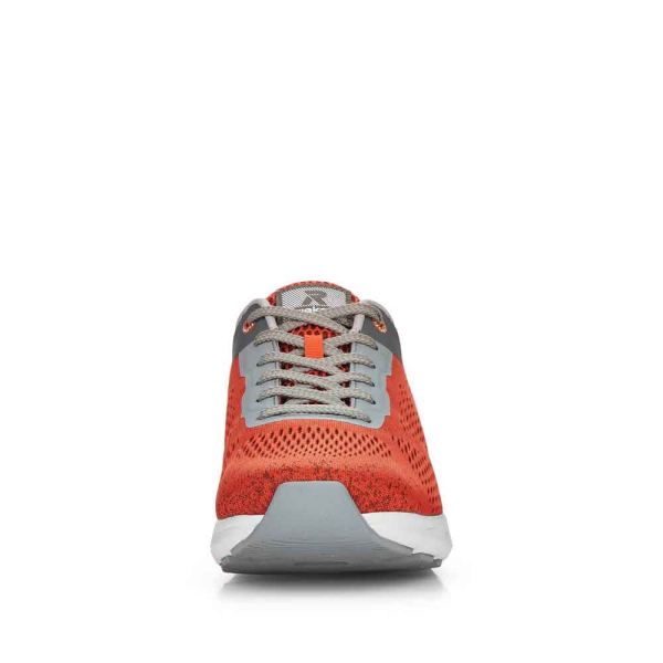 Rieker EVOLUTION Men's shoes | Style 07806 Athletic Lace-up - Orange | Free Delivery