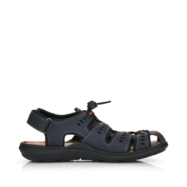 Rieker Men's sandals | Style 22021 Athletic Trekking - Blue | Free Delivery