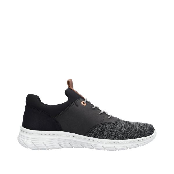 Rieker Men's shoes | Style 13150 Athletic Slip-on - Black | Free Delivery