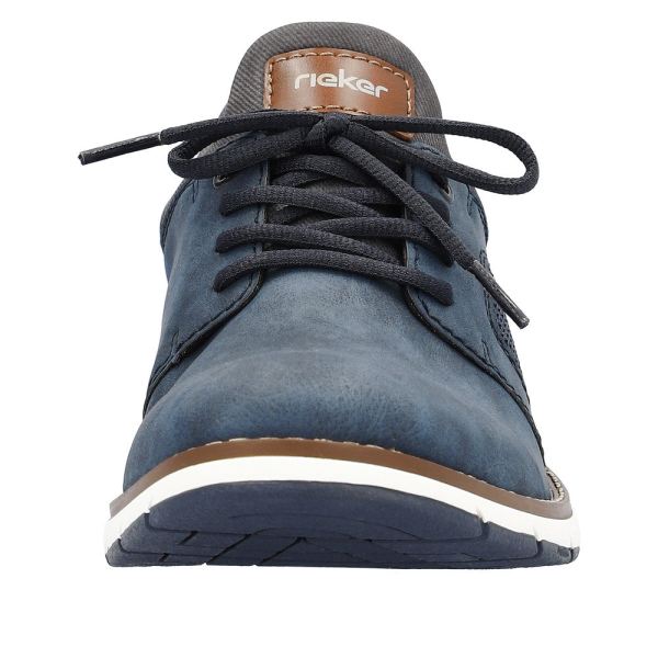 Rieker Men's shoes | Style 11351 Casual Slip-on - Blue | Free Delivery