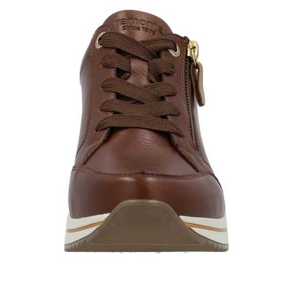 Remonte Leather Women's shoes| D0T03 - Brown Combination | Free Delivery