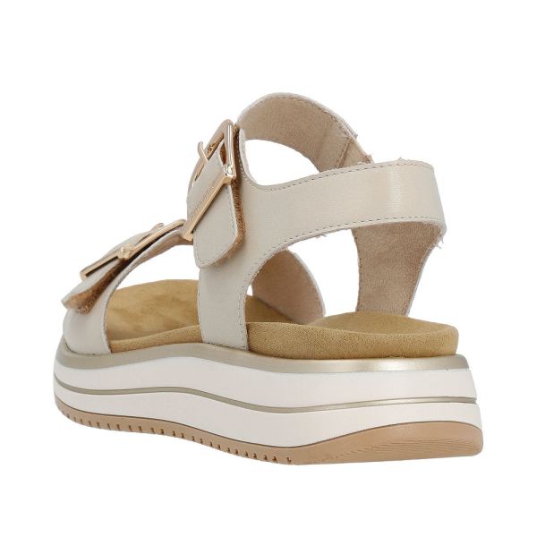 Remonte Women's sandals | Style D1J51 Casual Sandal - White | Free Delivery