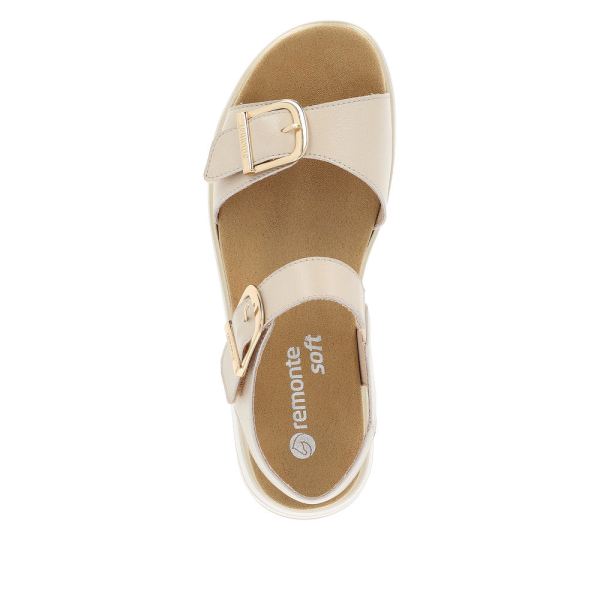 Remonte Women's sandals | Style D1J51 Casual Sandal - White | Free Delivery
