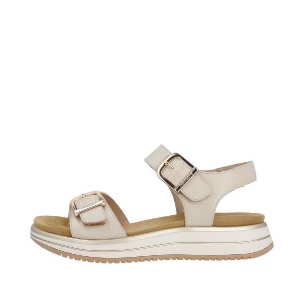 Remonte Women's sandals | Style D1J51 Casual Sandal - White | Free Delivery