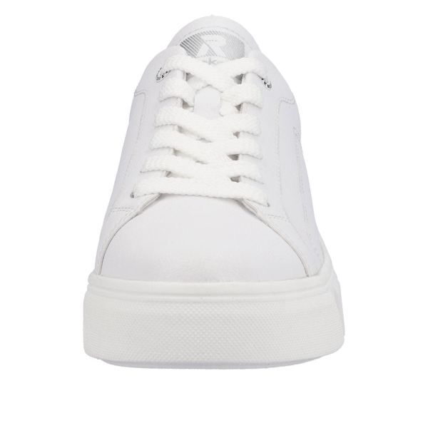 Rieker EVOLUTION Women's shoes | Style W0501 Athletic Lace-up - White | Free Delivery