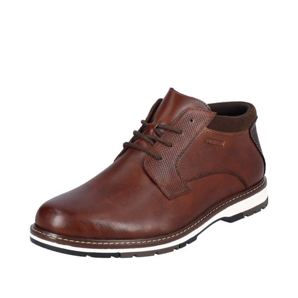 Rieker Leather Men's Boots| 10500 Ankle Boots - Red | Free Delivery