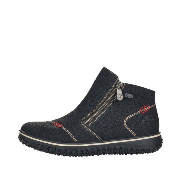 Rieker Synthetic Material Women's short boots| L4270 Ankle Boots - Black | Free Delivery
