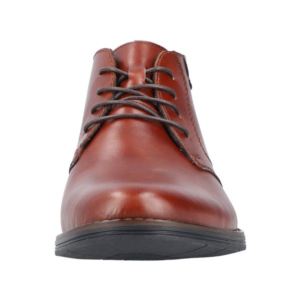 Rieker Leather Men's Boots| 10301 Ankle Boots - Red | Free Delivery
